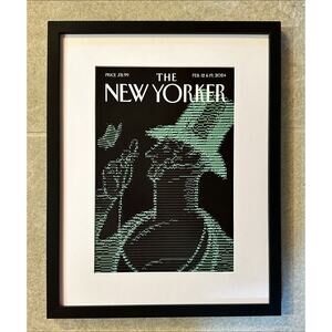 Framed 2024 The New Yorker Magazine February 12 & 19 Konrad